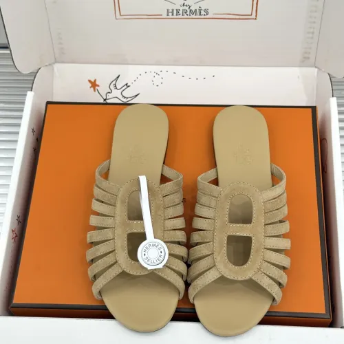 Replica Hermes Slippers For Women #1473045 $128.00 USD for Wholesale