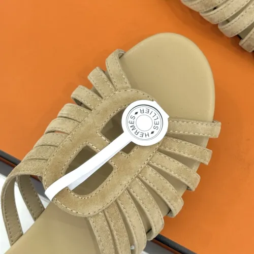 Replica Hermes Slippers For Women #1473045 $128.00 USD for Wholesale