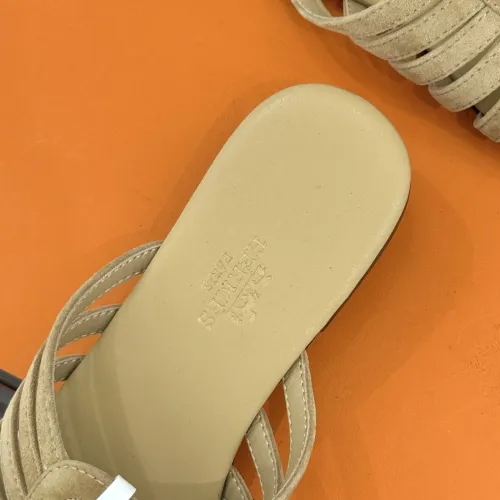 Replica Hermes Slippers For Women #1473045 $128.00 USD for Wholesale