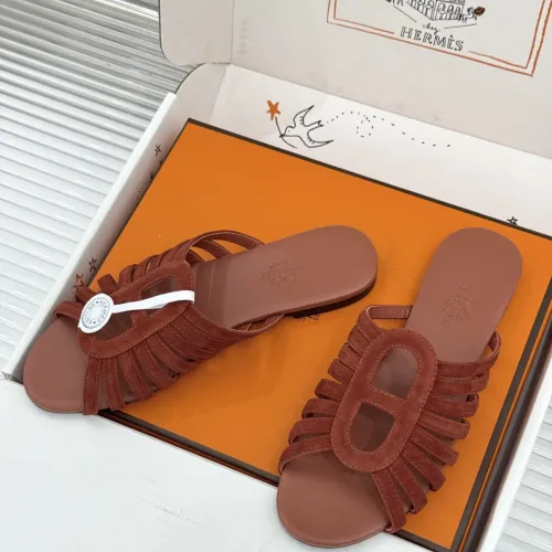 Wholesale Hermes Slippers For Women #1473046 $128.00 USD, Wholesale Quality Replica Hermes Slippers