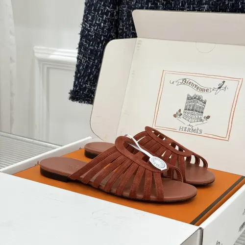 Replica Hermes Slippers For Women #1473046 $128.00 USD for Wholesale
