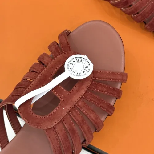 Replica Hermes Slippers For Women #1473046 $128.00 USD for Wholesale