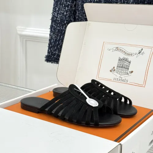 Replica Hermes Slippers For Women #1473047 $128.00 USD for Wholesale