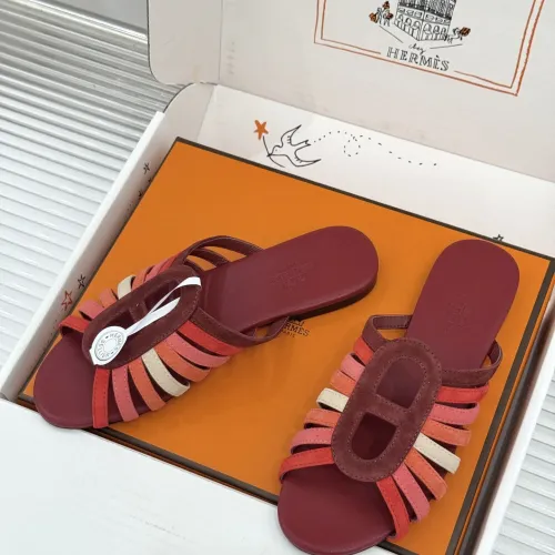 Wholesale Hermes Slippers For Women #1473048 $128.00 USD, Wholesale Quality Replica Hermes Slippers