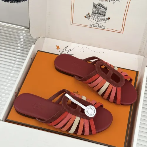 Replica Hermes Slippers For Women #1473048 $128.00 USD for Wholesale