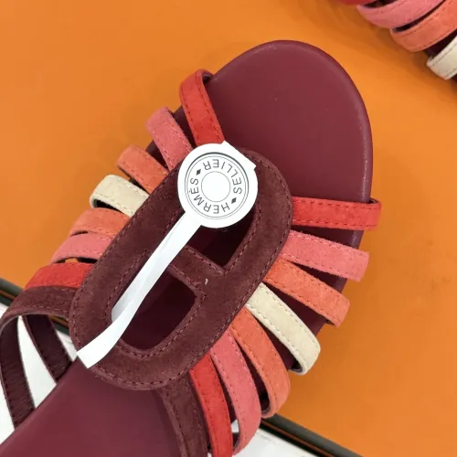Replica Hermes Slippers For Women #1473048 $128.00 USD for Wholesale