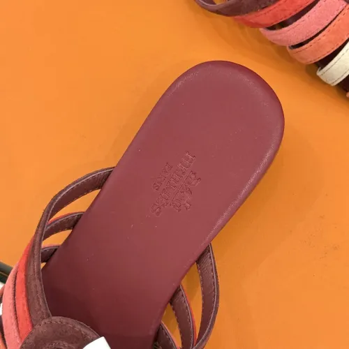 Replica Hermes Slippers For Women #1473048 $128.00 USD for Wholesale
