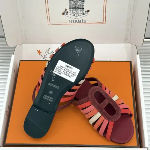 Replica Hermes Slippers For Women #1473048 $128.00 USD for Wholesale