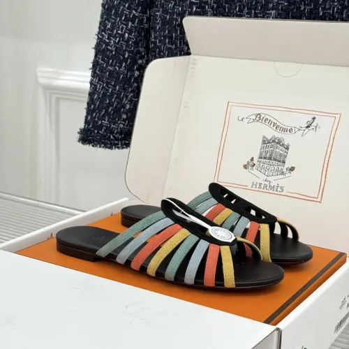 Replica Hermes Slippers For Women #1473049 $128.00 USD for Wholesale