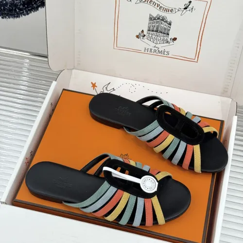 Replica Hermes Slippers For Women #1473049 $128.00 USD for Wholesale