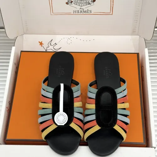 Replica Hermes Slippers For Women #1473049 $128.00 USD for Wholesale