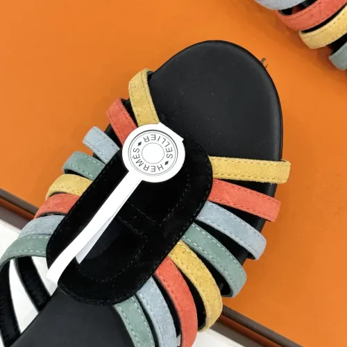 Replica Hermes Slippers For Women #1473049 $128.00 USD for Wholesale