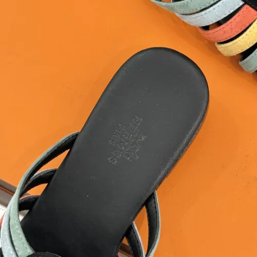 Replica Hermes Slippers For Women #1473049 $128.00 USD for Wholesale