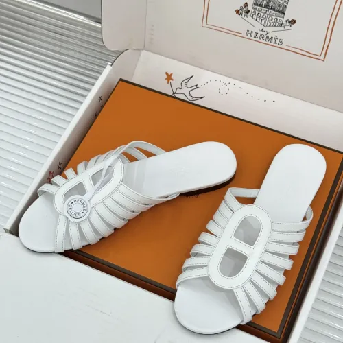 Wholesale Hermes Slippers For Women #1473050 $128.00 USD, Wholesale Quality Replica Hermes Slippers