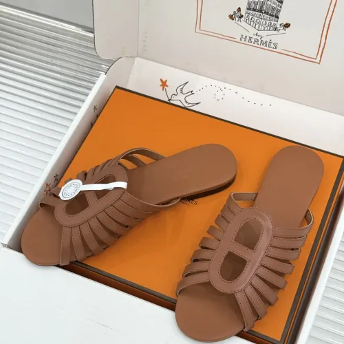 Wholesale Hermes Slippers For Women #1473051 $128.00 USD, Wholesale Quality Replica Hermes Slippers