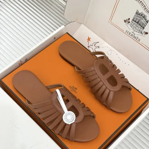 Replica Hermes Slippers For Women #1473051 $128.00 USD for Wholesale