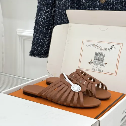 Replica Hermes Slippers For Women #1473051 $128.00 USD for Wholesale