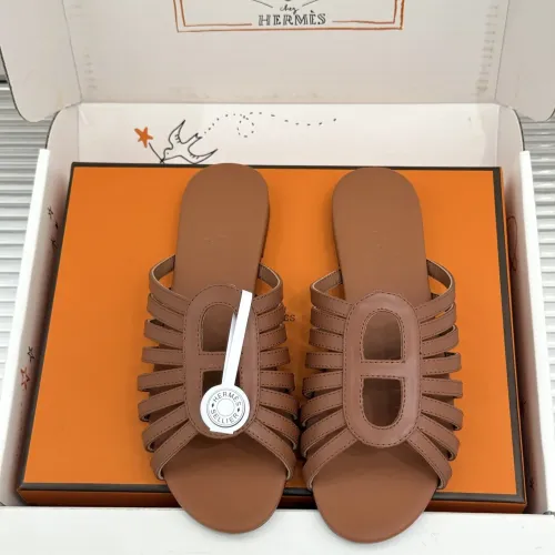 Replica Hermes Slippers For Women #1473051 $128.00 USD for Wholesale