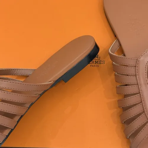 Replica Hermes Slippers For Women #1473051 $128.00 USD for Wholesale