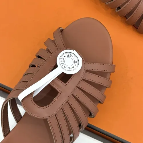 Replica Hermes Slippers For Women #1473051 $128.00 USD for Wholesale
