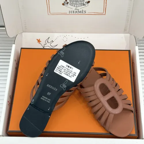 Replica Hermes Slippers For Women #1473051 $128.00 USD for Wholesale