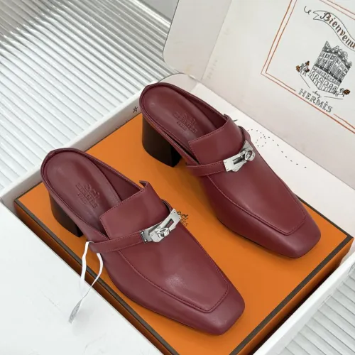 Replica Hermes Slippers For Women #1473074 $132.00 USD for Wholesale