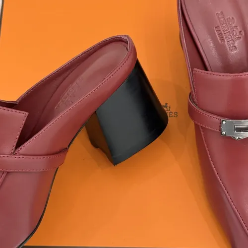 Replica Hermes Slippers For Women #1473074 $132.00 USD for Wholesale