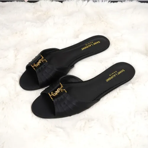 Wholesale Yves Saint Laurent YSL Slippers For Women #1473079 $85.00 USD, Wholesale Quality Replica Yves Saint Laurent YSL Slippers