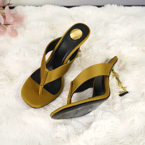 Wholesale Yves Saint Laurent YSL Slippers For Women #1473106 $100.00 USD, Wholesale Quality Replica Yves Saint Laurent YSL Slippers
