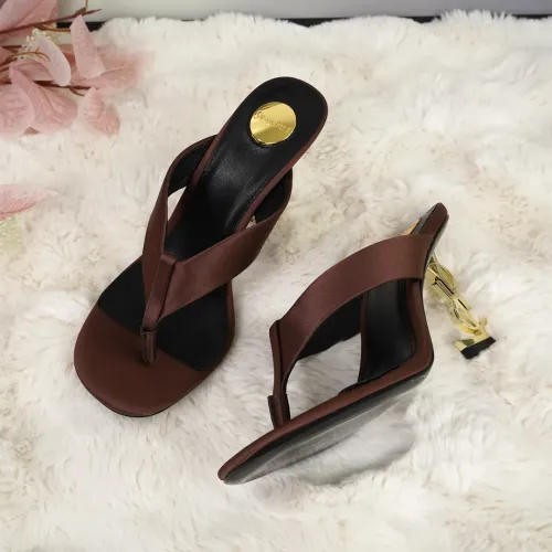 Wholesale Yves Saint Laurent YSL Slippers For Women #1473112 $100.00 USD, Wholesale Quality Replica Yves Saint Laurent YSL Slippers