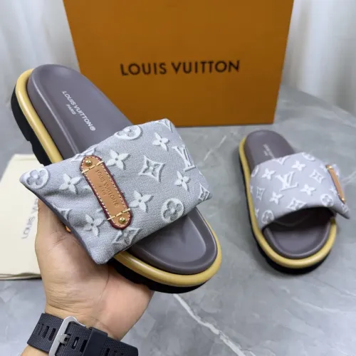 Wholesale Louis Vuitton Slippers For Men #1473118 $72.00 USD, Wholesale Quality Replica Louis Vuitton Slippers