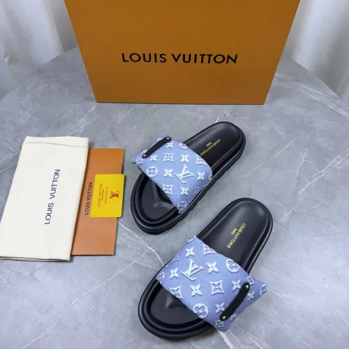 Replica Louis Vuitton Slippers For Men #1473120 $72.00 USD for Wholesale