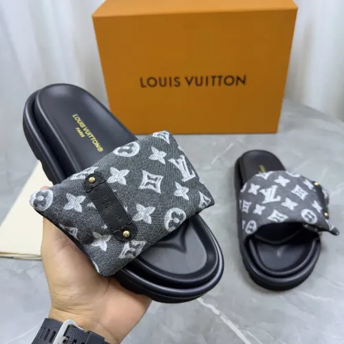 Wholesale Louis Vuitton Slippers For Men #1473122 $72.00 USD, Wholesale Quality Replica Louis Vuitton Slippers