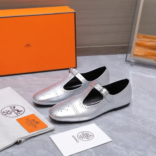 Wholesale Hermes Flat Shoes For Women #1473193 $112.00 USD, Wholesale Quality Replica Hermes Flat Shoes