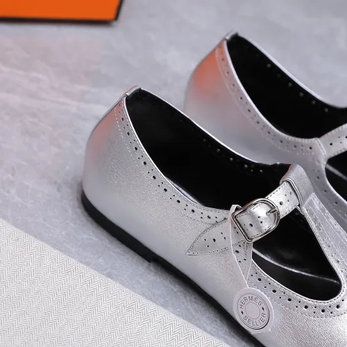 Replica Hermes Flat Shoes For Women #1473193 $112.00 USD for Wholesale