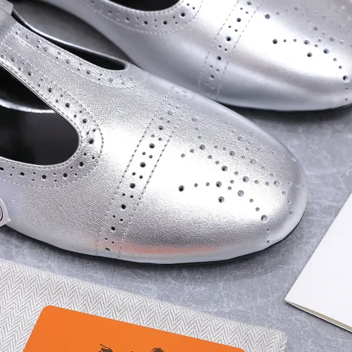 Replica Hermes Flat Shoes For Women #1473193 $112.00 USD for Wholesale