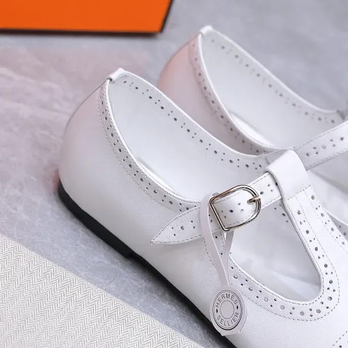 Replica Hermes Flat Shoes For Women #1473194 $112.00 USD for Wholesale