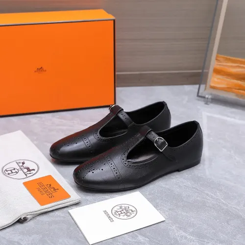Wholesale Hermes Flat Shoes For Women #1473197 $112.00 USD, Wholesale Quality Replica Hermes Flat Shoes