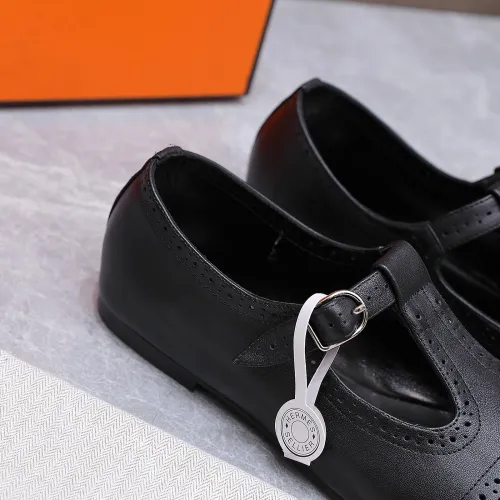 Replica Hermes Flat Shoes For Women #1473197 $112.00 USD for Wholesale