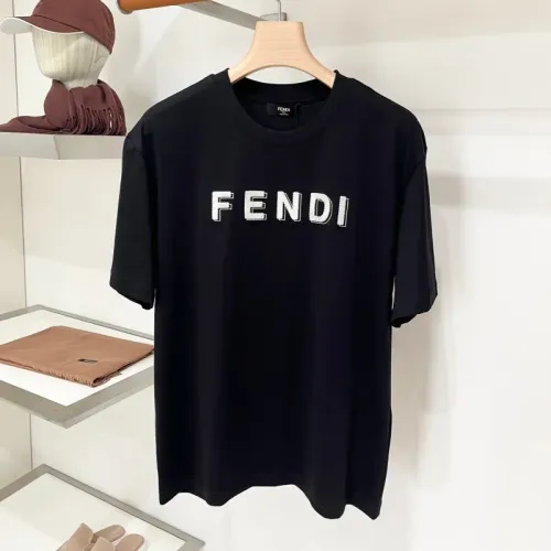 Wholesale Fendi T-Shirts Short Sleeved For Unisex #1473201 $41.00 USD, Wholesale Quality Replica Fendi T-Shirts