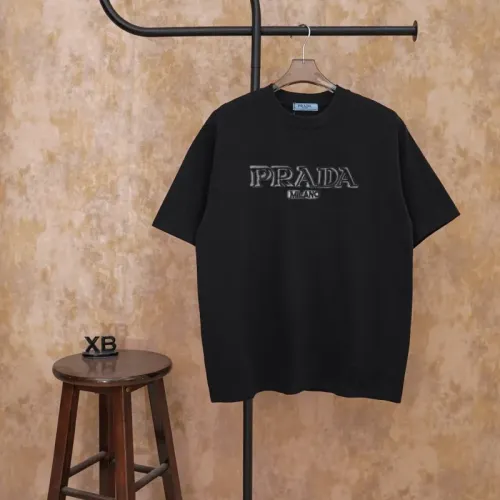 Wholesale Prada T-Shirts Short Sleeved For Unisex #1473212 $45.00 USD, Wholesale Quality Replica Prada T-Shirts