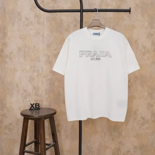 Wholesale Prada T-Shirts Short Sleeved For Unisex #1473213 $45.00 USD, Wholesale Quality Replica Prada T-Shirts