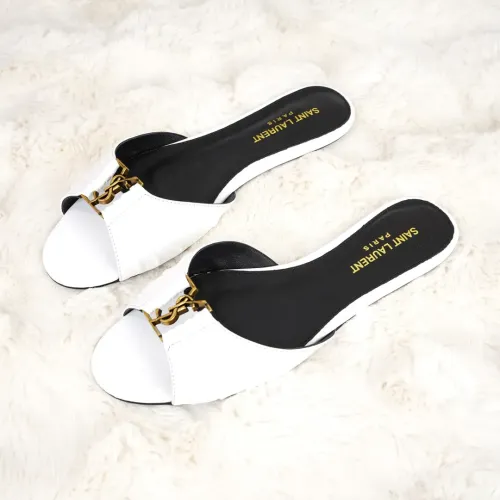 Wholesale Yves Saint Laurent YSL Slippers For Women #1473281 $85.00 USD, Wholesale Quality Replica Yves Saint Laurent YSL Slippers