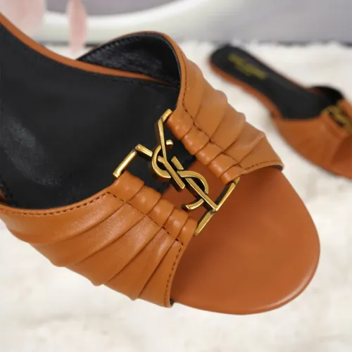 Replica Yves Saint Laurent YSL Slippers For Women #1473288 $85.00 USD for Wholesale