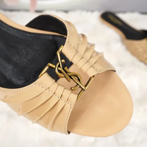 Replica Yves Saint Laurent YSL Slippers For Women #1473299 $85.00 USD for Wholesale