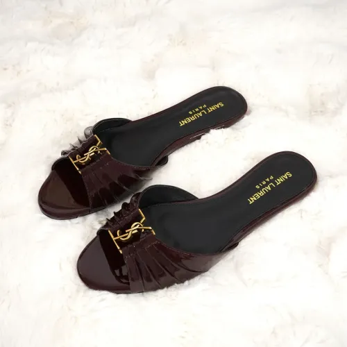 Wholesale Yves Saint Laurent YSL Slippers For Women #1473300 $85.00 USD, Wholesale Quality Replica Yves Saint Laurent YSL Slippers