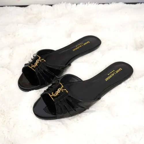 Wholesale Yves Saint Laurent YSL Slippers For Women #1473301 $85.00 USD, Wholesale Quality Replica Yves Saint Laurent YSL Slippers