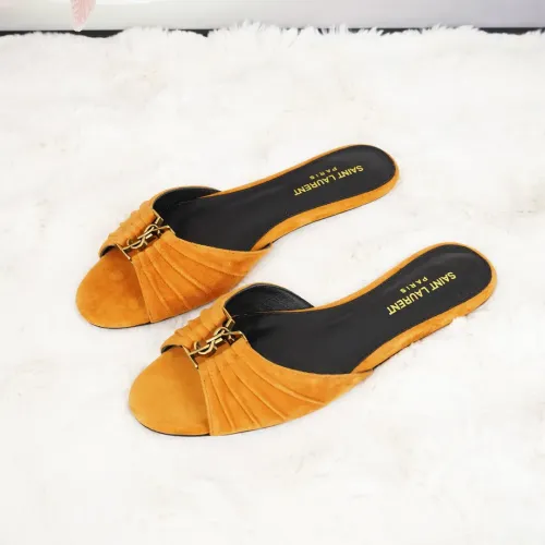 Wholesale Yves Saint Laurent YSL Slippers For Women #1473306 $88.00 USD, Wholesale Quality Replica Yves Saint Laurent YSL Slippers