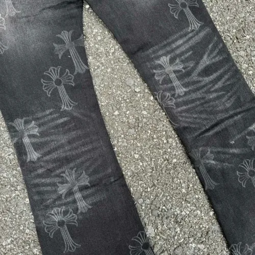 Replica Chrome Hearts Jeans For Unisex #1473315 $64.00 USD for Wholesale
