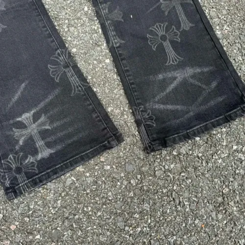 Replica Chrome Hearts Jeans For Unisex #1473315 $64.00 USD for Wholesale